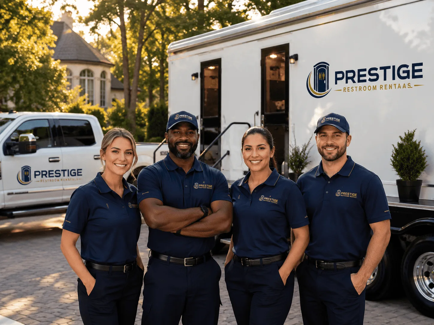 Trusted Luxury Portable Restrooms company in Opdyke, IL